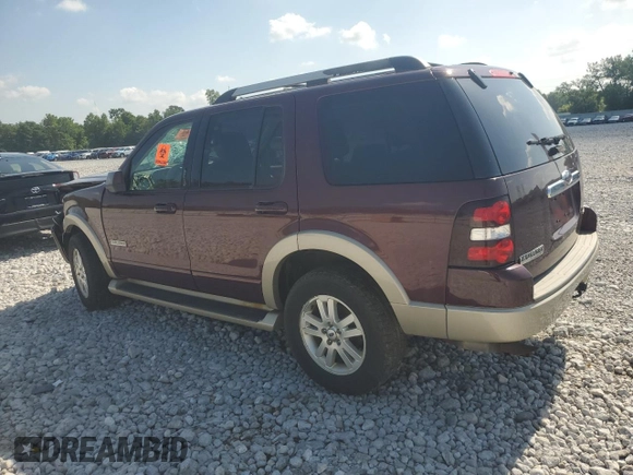 2007 Ford Explorer Eddie Bauer z VIN 1FMEU74E47UB51303, wystawiony jako Copart lot #61835765 z przebiegiem 182 627 mil mil oraz Szkoda całkowita • Salvage title. Historia ofert i sprzedaży dostępna na DreamBid. Obrazek 2.