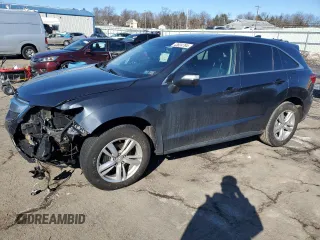 2015 Acura RDX Tech Pkg with VIN 5J8TB4H56FL006697, listed as a Copart auction lot 43624794 with 118,445 mi miles. Bid and sale history available at carsss.com. Image 1.
