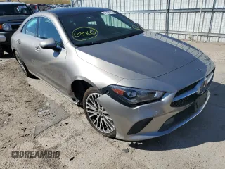 2020 Mercedes-Benz CLA with VIN WDD5J4HB4LN036173, listed as a Copart auction lot 61758672 with 8,642 mi miles. Bid and sale history available at carsss.com. Image 1.