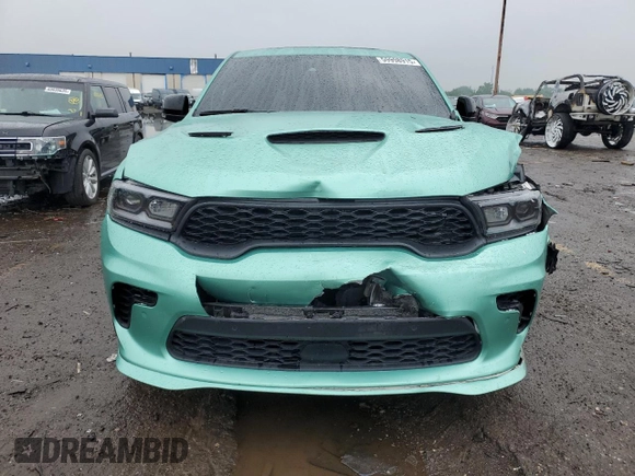 2021 Dodge Durango SRT Hellcat with VIN 1C4SDJH94MC626645, listed as a Copart auction lot 59998915 with 61,323 mi miles and Clean title. Bid and sale history available at DreamBid. Image 5.
