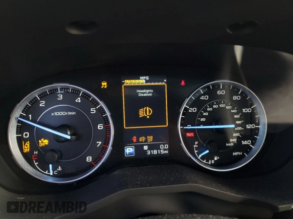 2022 Subaru Ascent Limited with VIN 4S4WMAPD7N3470122, listed as a Copart auction lot 50632295 with 31,815 mi miles and Salvage Title. Bid and sale history available at DreamBid. Image 9.