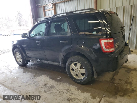 2011 Ford Escape XLT with VIN 1FMCU9DG6BKA13397, listed as a Copart auction lot 62306175 with 111,688 mi miles and Salvage title. Bid and sale history available at DreamBid. Image 2.