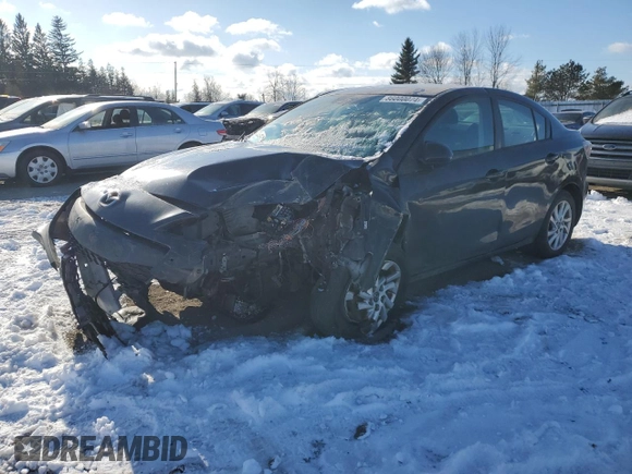 2013 Mazda 3 i Touring z VIN JM1BL1V72D1716359, wystawiony jako Copart lot #86000074 z przebiegiem Nie podano mil oraz Nie do naprawy • Non repairable. Historia ofert i sprzedaży dostępna na DreamBid. Obrazek 1.