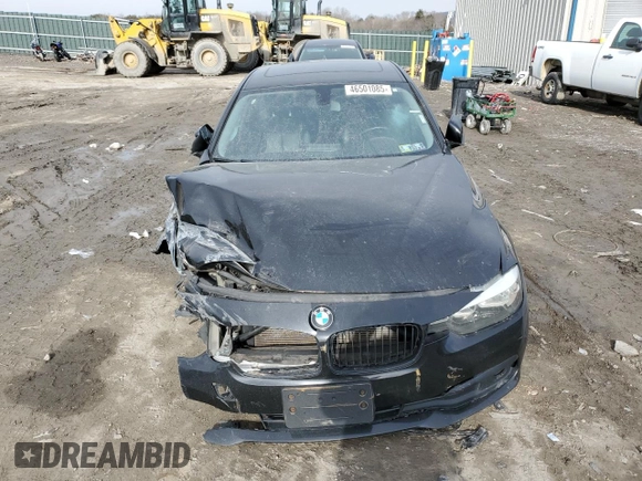 2016 BMW 3 Series 320i xDrive with VIN WBA8E5G53GNU21353, listed as a Copart auction lot 46501085 with 0 mi miles and Salvage Title. Bid and sale history available at carsss.com. Image 5.