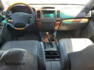 2006 Lexus GX 470 z VIN JTJBT20X360125055, wystawiony jako Copart lot #58985475 z przebiegiem 203 582 mil mil oraz Tytuł czysty. Historia ofert i sprzedaży dostępna na DreamBid. Obrazek 8.