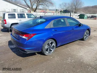 2023 Hyundai Elantra SEL with VIN KMHLS4AG9PU569759, listed as a IAAI auction lot 41711777 with 22,912 mi miles. Bid and sale history available at carsss.com. Image 4.