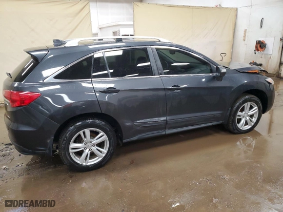 2014 Acura RDX Tech Pkg with VIN 5J8TB4H51EL001843, listed as a Copart auction lot 85208254 with 134,166 mi miles and Salvage Title. Bid and sale history available at carsss.com. Image 3.