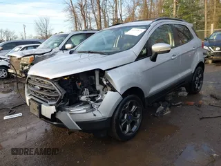 2018 Ford EcoSport SES with VIN MAJ6P1CL1JC189183, listed as a IAAI auction lot 41120875 with 95,741 mi miles and . Bid and sale history available at DreamBid. Image 17.