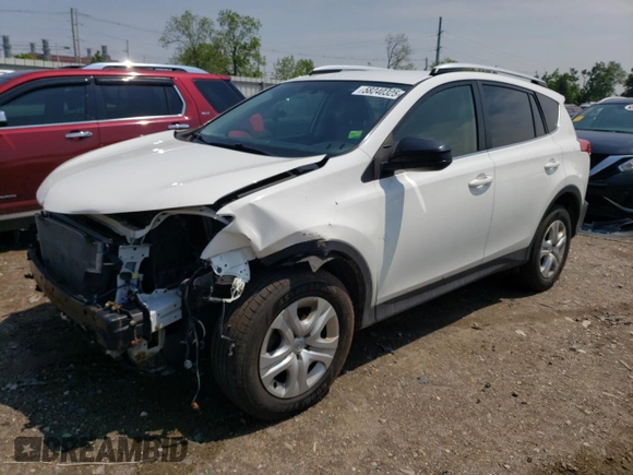 2015 Toyota RAV4 LE z VIN JTMBFREV4FJ020576, wystawiony jako Copart lot #58240325 z przebiegiem 231 392 mil mil oraz Czysty tytuł • Clean title. Historia ofert i sprzedaży dostępna na DreamBid. Obrazek 1.