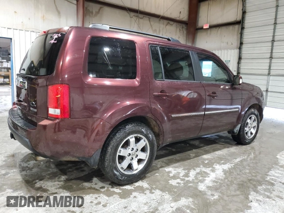 2009 Honda Pilot Touring with VIN 5FNYF48949B054041, listed as a Copart auction lot 54987215 with 257,800 mi miles and Clean Title. Bid and sale history available at carsss.com. Image 3.