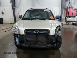 2006 Hyundai Tucson GL with VIN KM8JM12B06U262563, listed as a Copart auction lot 72029874 with 213,624 mi miles and Salvage Title. Bid and sale history available at carsss.com. Image 5.