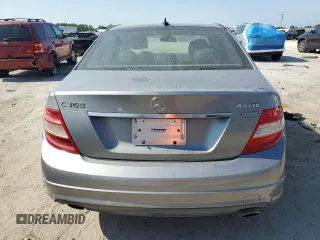 2009 Mercedes-Benz C 300 Sport with VIN WDDGF81X59F208155, listed as a Copart auction lot 62695685 with 92,940 mi miles and Clean title. Bid and sale history available at DreamBid. Image 6.