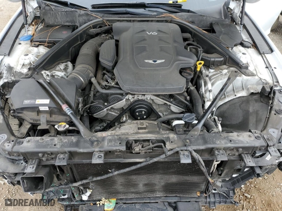 2017 Genesis G80 3.8L with VIN KMHGN4JE7HU171491, listed as a Copart auction lot 72650834 with 113,210 mi miles and Salvage Title. Bid and sale history available at carsss.com. Image 11.