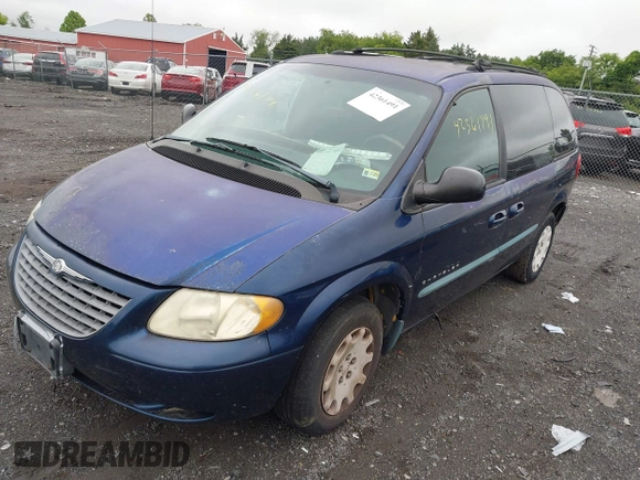 2001 Chrysler Voyager LX z VIN 1C4GJ45381B203634, wystawiony jako IAAI lot #42361491 z przebiegiem 235 655 mil mil oraz . Historia ofert i sprzedaży dostępna na DreamBid. Obrazek 2.