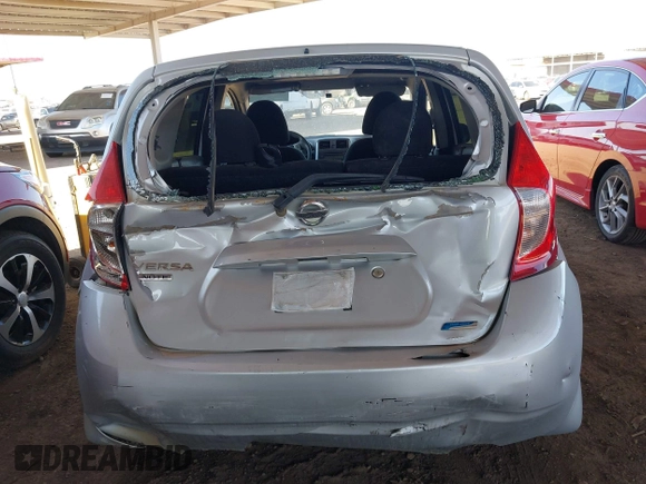 2014 Nissan Note S with VIN 3N1CE2CP0EL385172, listed as a IAAI auction lot 42315761 with 92,699 mi miles and . Bid and sale history available at DreamBid. Image 6.