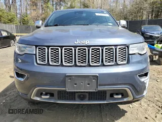 2020 Jeep Grand Cherokee Overland with VIN 1C4RJFCG7LC335839, listed as a Copart auction lot 52320505 with 86,684 mi miles and Salvage Title. Bid and sale history available at DreamBid. Image 5.