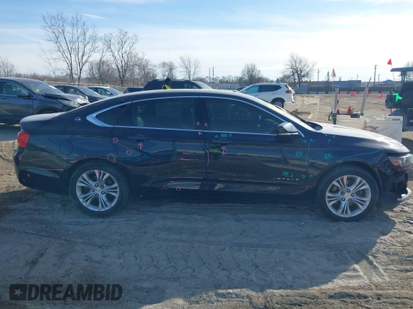 2015 Chevrolet Impala LT with VIN 2G1115SL0F9135234, listed as a IAAI auction lot 41534676 with 118,382 mi miles and . Bid and sale history available at DreamBid. Image 14.