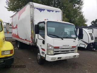 2008 Isuzu NQR WHITE CAB IBT PWL with VIN JALE5W16287301111, listed as a Copart auction lot 62471484 with Not Provided miles and Salvage Title. Bid and sale history available at carsss.com. Image 4.