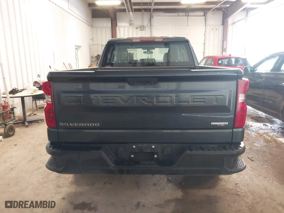 2019 Chevrolet Silverado 1500 Work Truck with VIN 1GCRYAEH3KZ379420, listed as a IAAI auction lot 41542462 with 63,562 mi miles. Bid and sale history available at carsss.com. Image 16.