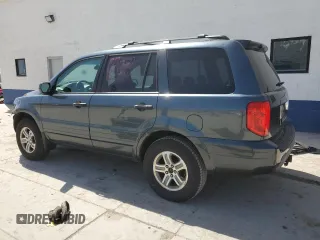 2005 Honda Pilot EX-L with VIN 5FNYF18525B038846, listed as a Copart auction lot 52600515 with 199,683 mi miles and Salvage Title. Bid and sale history available at carsss.com. Image 2.