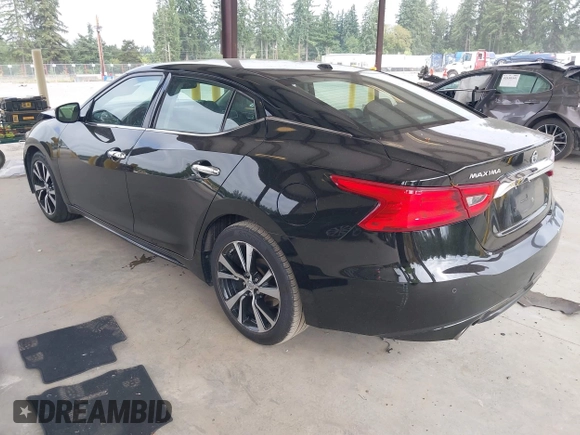 2017 Nissan Maxima SV with VIN 1N4AA6AP3HC453643, listed as a IAAI auction lot 42650465 with 63,080 mi miles and . Bid and sale history available at DreamBid. Image 3.