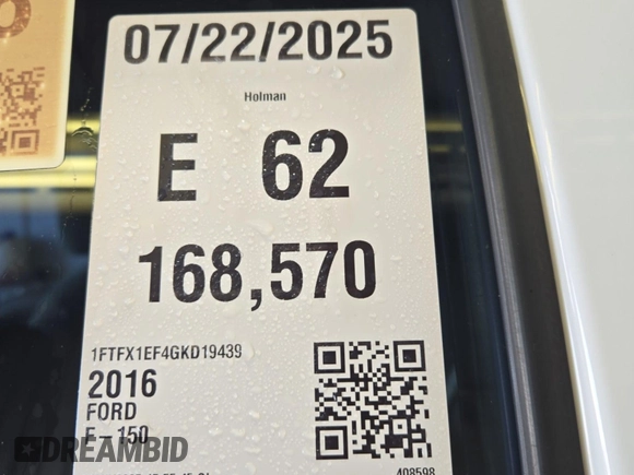 2016 Ford F-150 XLT with VIN 1FTFX1EF4GKD19439, listed as a IAAI auction lot 42774125 with 168,570 mi miles and . Bid and sale history available at DreamBid. Image 30.