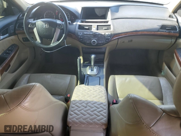 2011 Honda Accord EX-L with VIN 1HGCP3F80BA012686, listed as a Copart auction lot 46676035 with 111,022 mi miles and Salvage title. Bid and sale history available at DreamBid. Image 8.