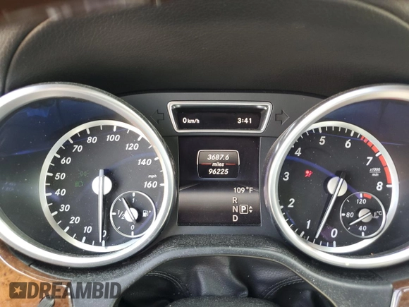 2014 Mercedes-Benz GL with VIN 4JGDF7DE3EA429743, listed as a Copart auction lot 51573094 with 96,225 mi miles and Salvage Title. Bid and sale history available at carsss.com. Image 9.