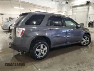 2007 Chevrolet Equinox LT z VIN 2CNDL73FX76235486, wystawiony jako Copart lot #54722235 z przebiegiem 157 687 mil mil oraz Szkody całkowita. Historia ofert i sprzedaży dostępna na DreamBid. Obrazek 3.
