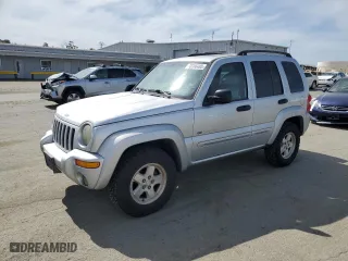 2002 Jeep Liberty Limited with VIN 1J4GL58K02W327114, listed as a Copart auction lot 48366485 with 227,638 mi miles and Clean Title. Bid and sale history available at carsss.com. Image 1.