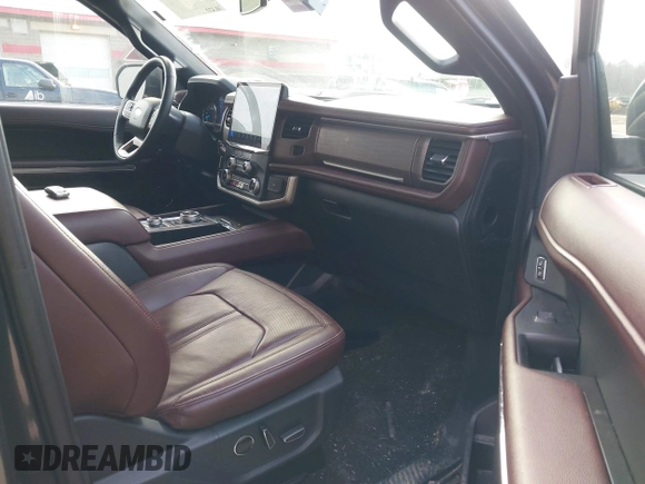 2024 Ford Expedition Max Limited with VIN 1FMJK2A86REA09022, listed as a IAAI auction lot 42094334 with 53,277 mi miles and . Bid and sale history available at DreamBid. Image 5.