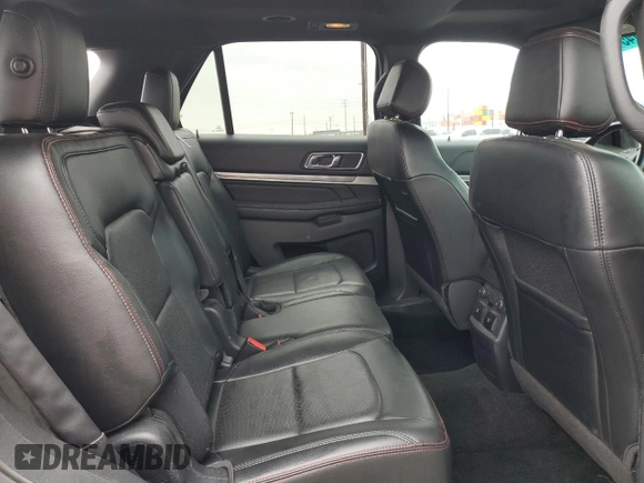 2016 Ford Explorer Sport with VIN 1FM5K8GT7GGD28317, listed as a Copart auction lot 55610145 with 156,532 mi miles and Salvage Title. Bid and sale history available at DreamBid. Image 11.
