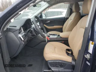 2025 Audi Q7 with VIN WA1AVBF74SD006539, listed as a Copart auction lot 86292464 with 8,563 mi miles and Salvage title. Bid and sale history available at DreamBid. Image 7.