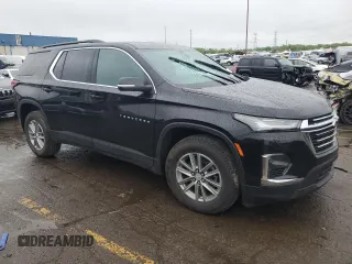 2023 Chevrolet Traverse LT with VIN 1GNERHKWXPJ330963, listed as a Copart auction lot 56548745 with 20,402 mi miles and Clean title. Bid and sale history available at DreamBid. Image 4.