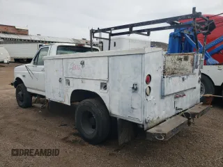 1997 Ford F-350 with VIN 1FDKF38G8VEB54732, listed as a Copart auction lot 50266795 with Not Provided miles and Salvage Title. Bid and sale history available at DreamBid. Image 2.
