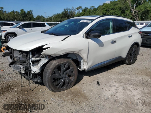 2017 Nissan Murano Platinum z VIN 5N1AZ2MG5HN181846, wystawiony jako Copart lot #60341665 z przebiegiem 131 171 mil mil oraz Szkoda całkowita • Salvage title. Historia ofert i sprzedaży dostępna na DreamBid. Obrazek 1.