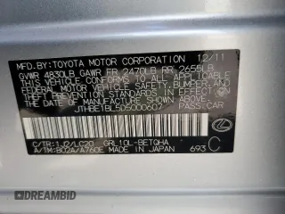 2013 Lexus GS 350 with VIN JTHBE1BL5D5000607, listed as a Copart auction lot 55643495 with 125,763 mi miles and Salvage title. Bid and sale history available at DreamBid. Image 12.