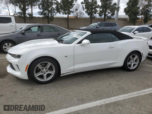 2017 Chevrolet Camaro 1LT with VIN 1G1FB3DS0H0133833, listed as a Copart auction lot 48790295 with 145,325 mi miles and Salvage Title. Bid and sale history available at carsss.com. Image 1.