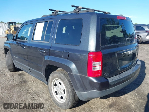 2014 Jeep Patriot Sport with VIN 1C4NJPBA0ED690284, listed as a IAAI auction lot 42513472 with 148,979 mi miles and . Bid and sale history available at DreamBid. Image 3.