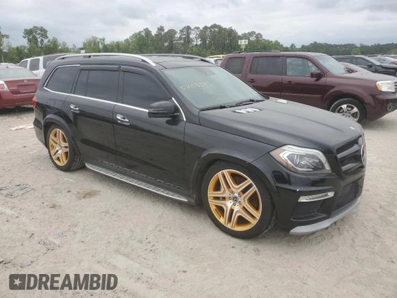 2015 Mercedes-Benz GL-Class GL 63 AMG with VIN 4JGDF7EE1FA489228, listed as a Copart auction lot 53403375 with 56,879 mi miles and Clean Title. Bid and sale history available at carsss.com. Image 4.