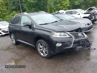 2013 Lexus RX 450h z VIN JTJBC1BAXD2051282, wystawiony jako IAAI lot #42327383 z przebiegiem 167 246 mil mil oraz . Historia ofert i sprzedaży dostępna na DreamBid. Obrazek 1.