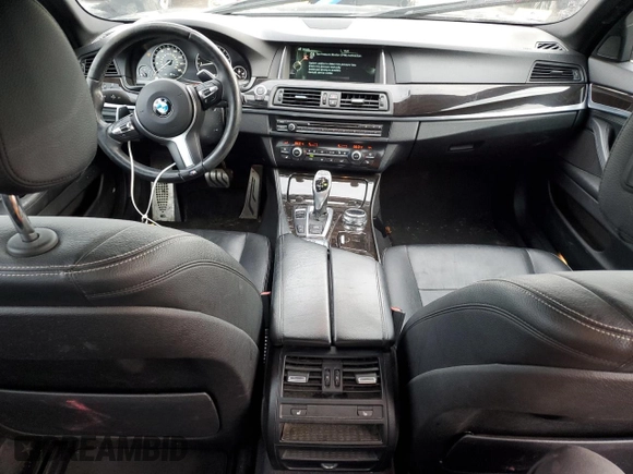 2014 BMW 5 Series 535i xDrive with VIN WBA5B3C5XED535942, listed as a Copart auction lot 46106275 with 183,796 mi miles and Clean Title. Bid and sale history available at carsss.com. Image 8.