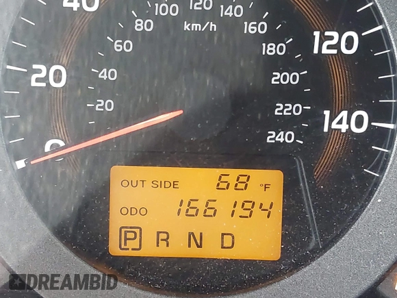 2007 Toyota RAV4 Limited with VIN JTMZK31VX76006165, listed as a IAAI auction lot 41476627 with 166,194 mi miles. Bid and sale history available at carsss.com. Image 15.