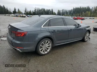 2019 Audi A4 Premium with VIN WAUDNAF49KN020284, listed as a Copart auction lot 51478405 with 68,193 mi miles and Salvage Title. Bid and sale history available at DreamBid. Image 3.
