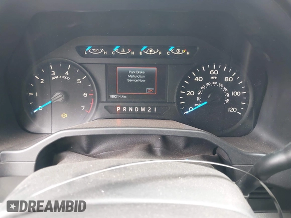 2016 Ford F-150 XL with VIN 1FTEX1CP1GKF97416, listed as a IAAI auction lot 42064123 with 189,214 mi miles and . Bid and sale history available at DreamBid. Image 7.