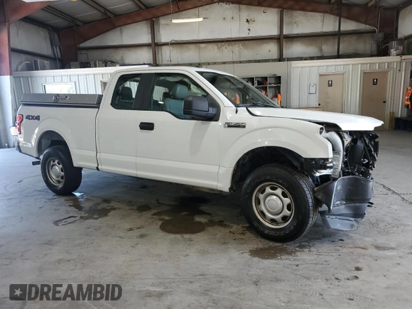 2018 Ford F-150 XL with VIN 1FTEX1EB6JFB96834, listed as a Copart auction lot 62023435 with 164,834 mi miles and Clean title. Bid and sale history available at DreamBid. Image 4.