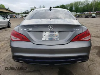 2019 Mercedes-Benz CLA 250 with VIN WDDSJ4GB3KN758480, listed as a Copart auction lot 54328304 with 46,531 mi miles and . Bid and sale history available at DreamBid. Image 6.
