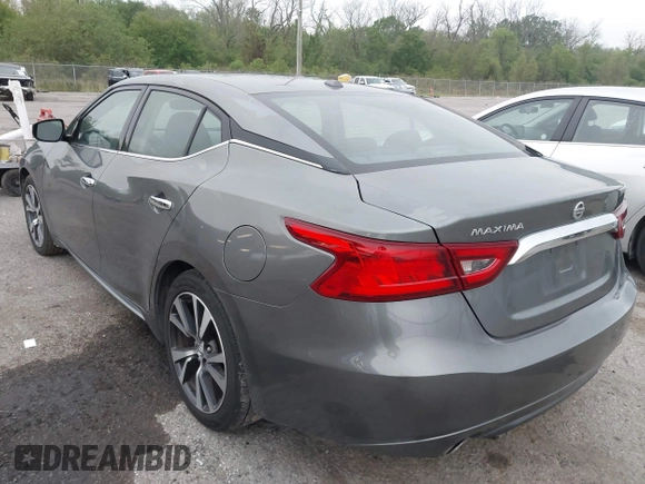 2016 Nissan Maxima SV with VIN 1N4AA6AP7GC449545, listed as a IAAI auction lot 41850689 with 97,859 mi miles and . Bid and sale history available at DreamBid. Image 3.