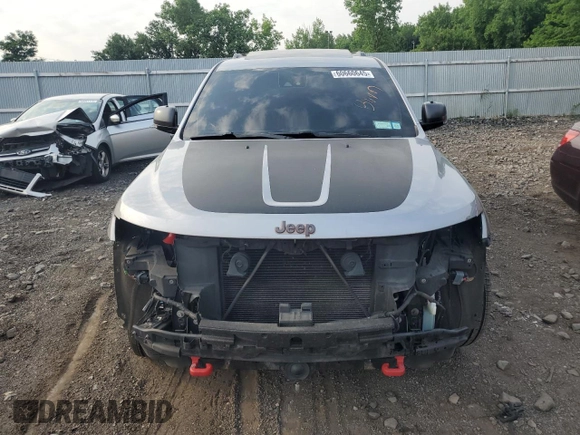 2017 Jeep Grand Cherokee Trailhawk with VIN 1C4RJFLTXHC700177, listed as a Copart auction lot 60660645 with Not provided miles and Salvage title. Bid and sale history available at DreamBid. Image 5.