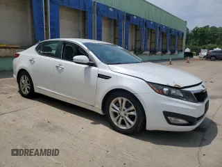 2013 Kia Optima EX z VIN 5XXGN4A78DG168380, wystawiony jako Copart lot #59314155 z przebiegiem Nie podano mil oraz Czysty tytuł • Clean title. Historia ofert i sprzedaży dostępna na DreamBid. Obrazek 4.